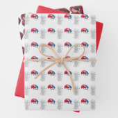 Lady Bug/Herz Packpapier-Bundle Geschenkpapier Set (Beispiel)