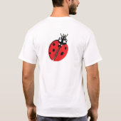 Lady Bug Illustration T-Shirt (Rückseite)