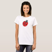 Lady Bug Illustration T-Shirt (Vorne ganz)