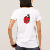 Lady Bug Illustration T-Shirt (Rückseite)