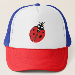 Lady Bug Illustration Truckerkappe