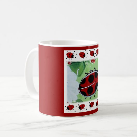 Lady-Bug Kaffeetasse (Vorderseite Links)