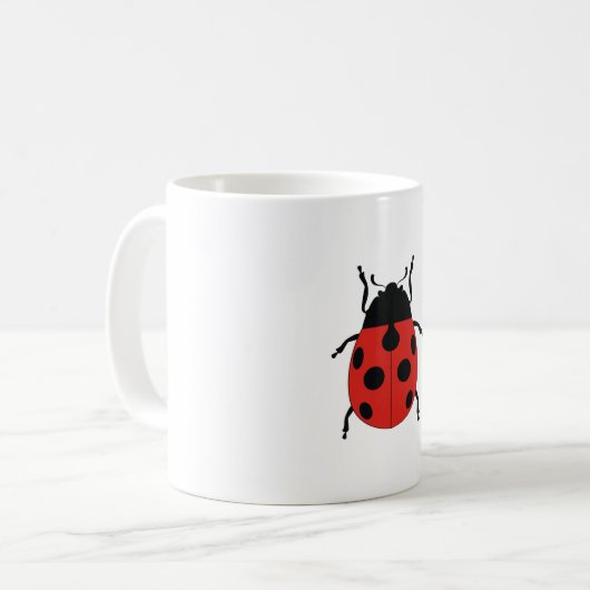 LADY BUG KAFFEETASSE (Vorderseite Links)