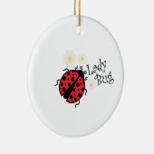 Lady Bug Keramik Ornament (Rechts)