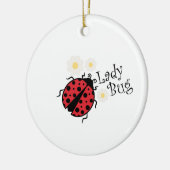 Lady Bug Keramik Ornament (Links)