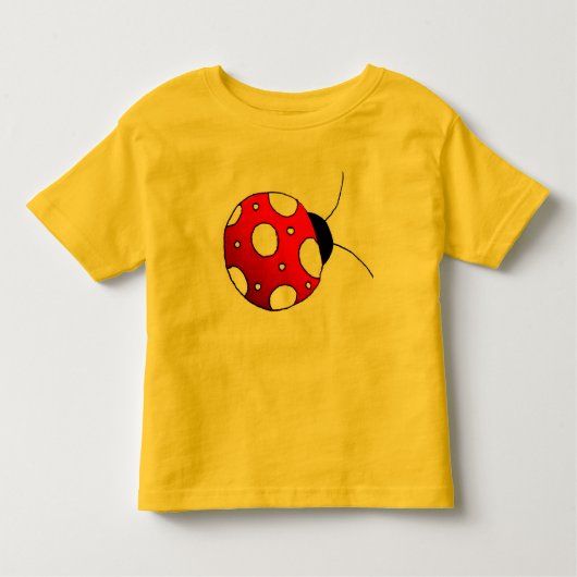 Lady Bug Kleinkind T-shirt (Vorderseite)