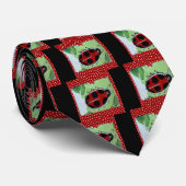 Lady Bug Krawatte (Gerollt)