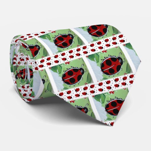 Lady-Bug Krawatte (Gerollt)