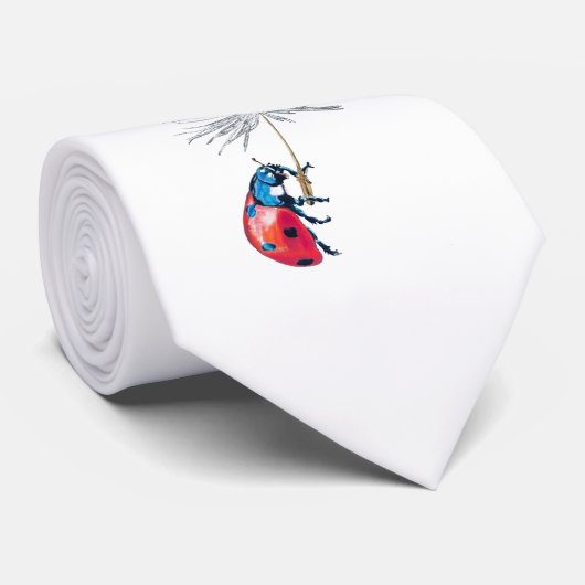 Lady Bug Krawatte (Gerollt)