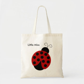 Lady Bug Leinwand Tote Bag Tragetasche