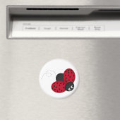 Lady Bug Luck Magnet (In Situ (Geschirrspüler))