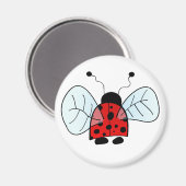 Lady Bug Magnet (Vorderseite/Rückseite)