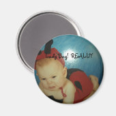 Lady Bug Magnet (Vorderseite/Rückseite)