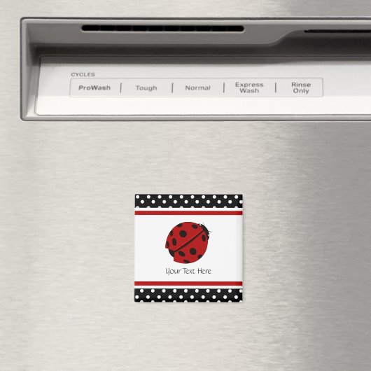 Lady Bug Magnet (In Situ (Geschirrspüler))