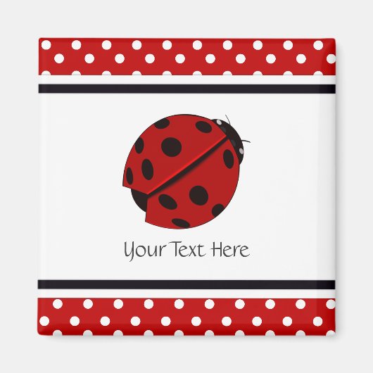 Lady Bug Magnet (Vorne)