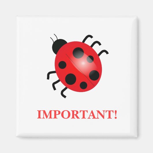 Lady Bug | Magnet (Vorne)