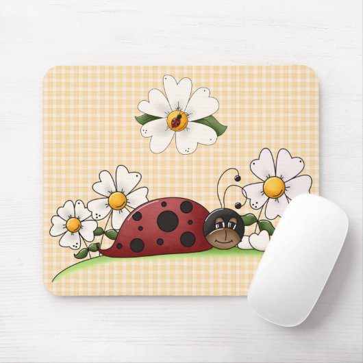 Lady Bug Mousepad (Mit Mouse)