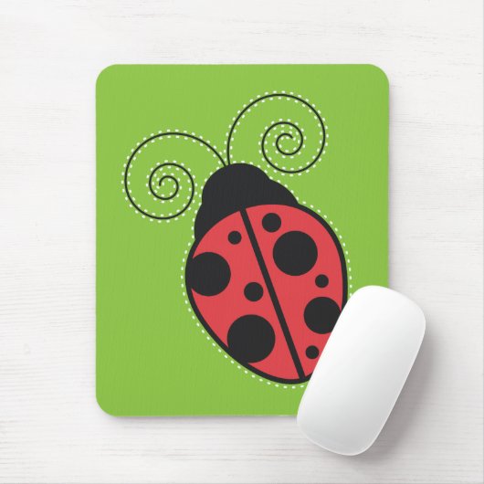 Lady Bug Mousepad (Mit Mouse)