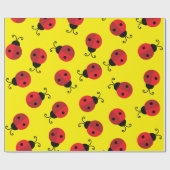 Lady Bug Niedlich 1. Geburtstag Party Geschenkpapier (Flach)