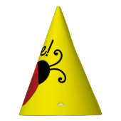 Lady Bug Niedlich 1. Geburtstag Party Partyhütchen (Rechts)