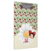 Lady Bug Niedliches Muster Kids Custom Klemmbrett (Rechts)