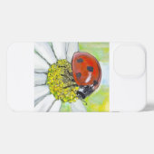 Lady Bug on A Daisy iPhone Hülle (Rückseite (Horizontal))