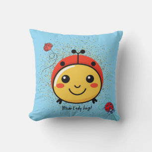 Lady Bug Pillow Kissen