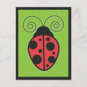 Lady Bug Postkarte (Vorderseite)