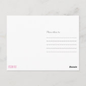 Lady Bug Postkarte (Rückseite)