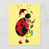 Lady Bug Postkarte (Vorderseite)