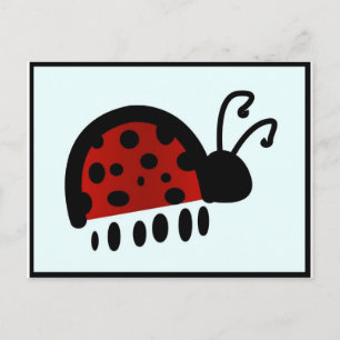 Lady Bug Postkarte