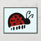 Lady Bug Postkarte (Vorderseite)