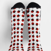 Lady Bug Socken (Oben)