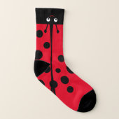 Lady Bug Socken (Links - Innen)