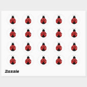 Lady Bug Stickers (Blatt)