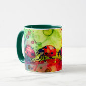 Lady Bug Tasse (Vorderseite Links)