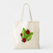 Lady Bug Tote Bag Tragetasche (Rückseite)