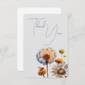 Lady Bug Vielen Dank Dankeskarte (Vorne/Hinten)