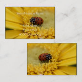 Lady Bug Visitenkarte (Vorne/Hinten)