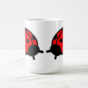 Lady Bug White Tasse
