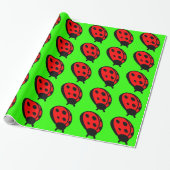 Lady Bug Wrapping Paper Geschenkpapier (Ungerollt)