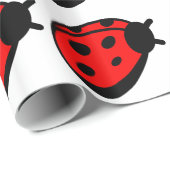 Lady Bug Wrapping Paper Geschenkpapier (Rolleneckpunkt)