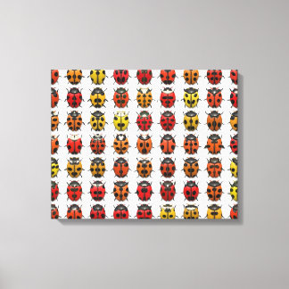 Lady Bugs 1 Wrapped Canvas Leinwanddruck