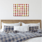 Lady Bugs 1 Wrapped Canvas Leinwanddruck (Insitu (Schlafzimmer))