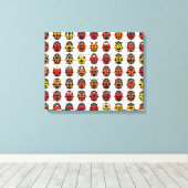 Lady Bugs 1 Wrapped Canvas Leinwanddruck (Insitu (Holzboden))