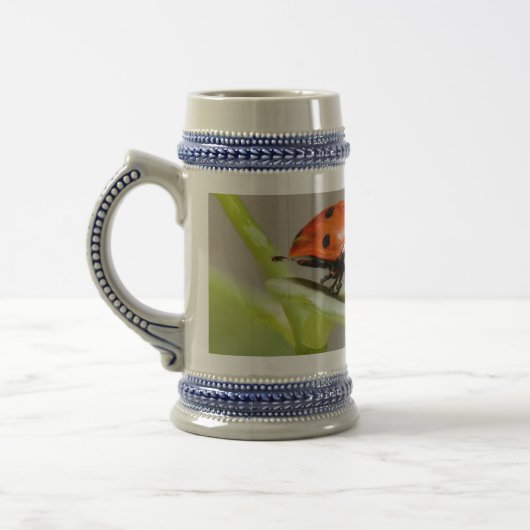 Lady Bugs 22 oz Stein Bierglas (Links)