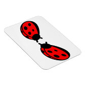 Lady Bugs 3"x4" Magnet (Rechte Seite)