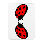 Lady Bugs 3"x4" Magnet (Vertikal)