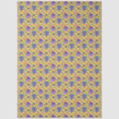 Lady Bugs Amongst the Flowers on a Midsummer Day Seidenpapier (Vorderseite)