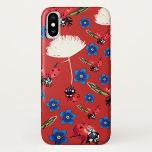 Lady Bugs Apple iPhone X, selten dort Case-Mate iPhone Hülle